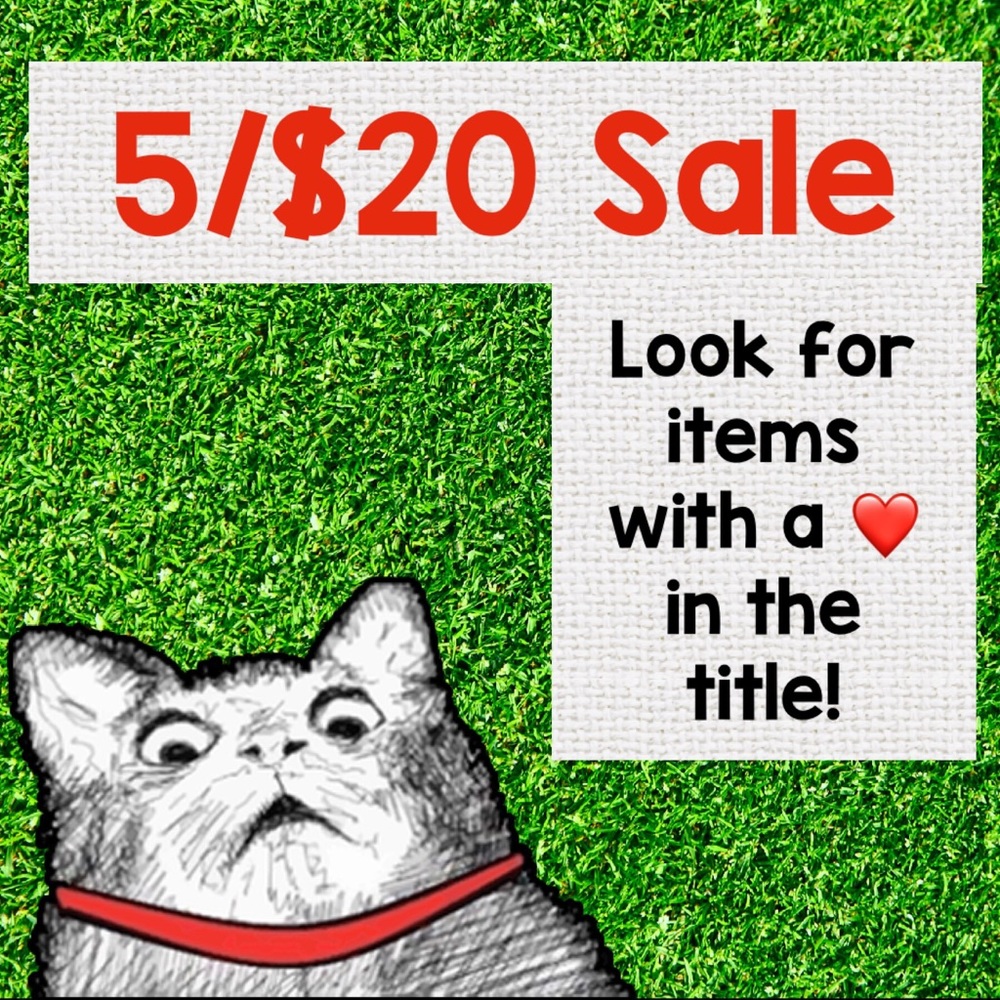 5/$20 sale